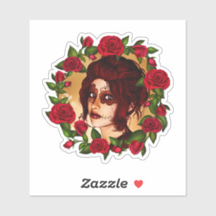 Die Zuckerpuppe Aufkleber