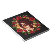 Die Zuckerpuppe Notizblock (angewinkelt)