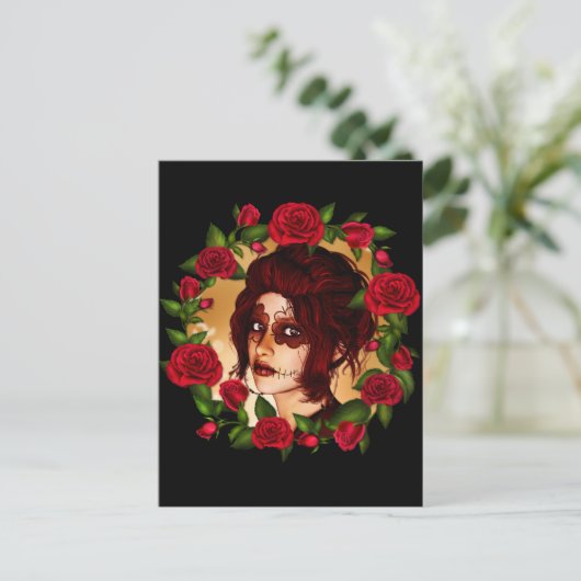 Die Zuckerpuppe Postkarte (Stehend Vorderseite)