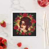 Die Zuckerpuppe Serviette (Beispiel)