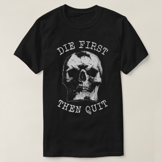 Die zuerst den robusten Schädel Classic T - Shirt. T-Shirt (Design vorne)