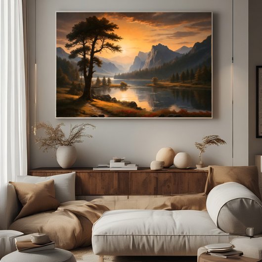 Die Zuflucht der Ruhe (erweitertes Bild) Poster