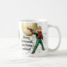 Die Zuhause allein Weihnachts-Tasse