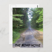 Die Zuhause Postkarte (Vorne/Hinten)