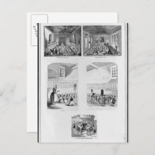 Die Zuhause Postkarte (Vorne/Hinten)