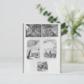 Die Zuhause Postkarte (Stehend Vorderseite)