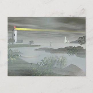 Die Zuhause-Postkarte Postkarte