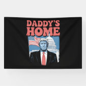 Die Zuhause von Präsident Trump Daddy bringt Ameri Banner (Horizontal)