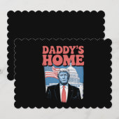 Die Zuhause von Präsident Trump Daddy bringt Ameri Einladung (Vorne/Hinten)