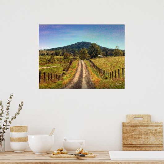 Die Zuhause zur Verknüpfung Poster (Küche)