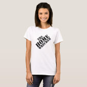 DIE ZUHAUSEwrecker-SPAGHETTI-SPITZE T-Shirt (Vorne ganz)