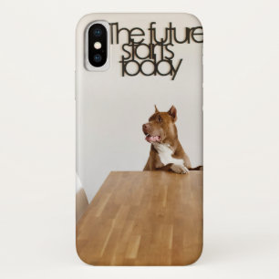 "Die Zukunft beginnt heute - Adorable Dog Design Case-Mate iPhone Hülle