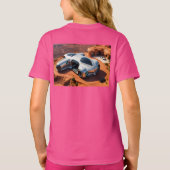 Die Zukunft beginnt in der Wüste T-Shirt (Rückseite)