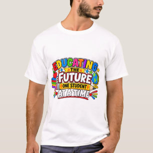 Die Zukunft bilden, einen Schüler nach dem anderen T-Shirt