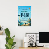 DIE ZUKUNFT BRAUCHT DICH POSTER (Heimbüro)