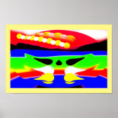 Die Zukunft der abstrakten Kunst Poster (Vorne)