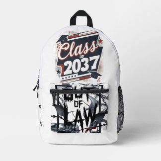 Die Zukunft der Rebellen: The 'Out of Law x Class  Bedruckter Rucksack