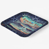 Die Zukunft der Stadt des Lichtraums Big Pappteller (Gewinkelt)