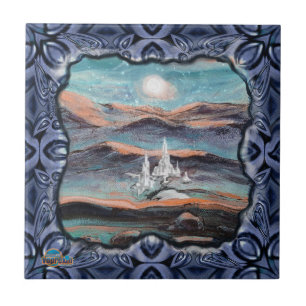 Die Zukunft der Stadt des Lichts Fliese