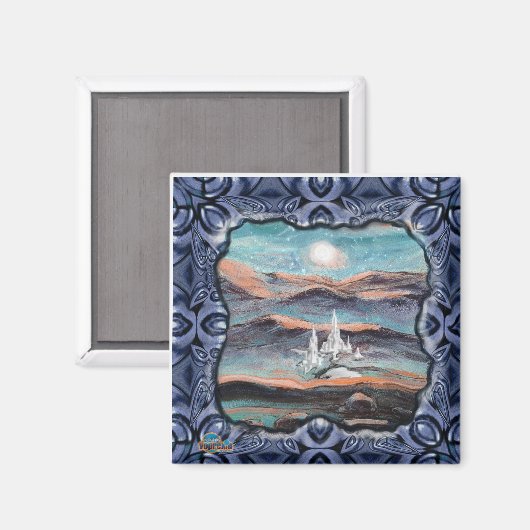 Die Zukunft der Stadt des Lichts Magnet (Vorderseite/Rückseite)