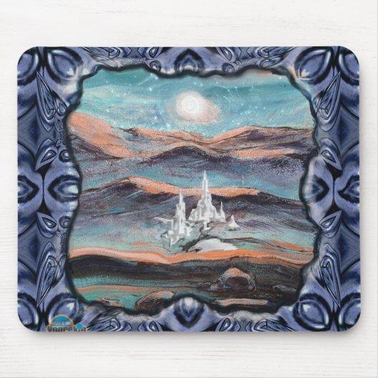 Die Zukunft der Stadt des Lichts Mousepad (Vorne)