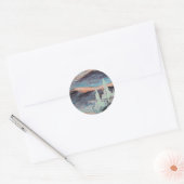 Die Zukunft der Stadt des Lichts Runder Aufkleber (Umschlag)