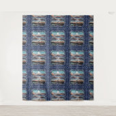 Die Zukunft der Stadt des Lichts Wandteppich (Vorderseite)