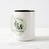 Die Zukunft der Tasse Watercolor Floral (Vorderseite Links)