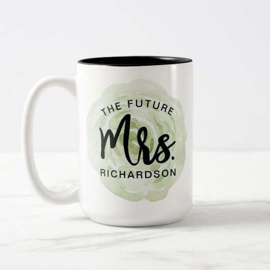 Die Zukunft der Tasse Watercolor Floral (Links)