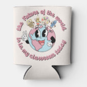 Die Zukunft der Welt ist in meiner Klasse Dosenkühler (Vorderseite)