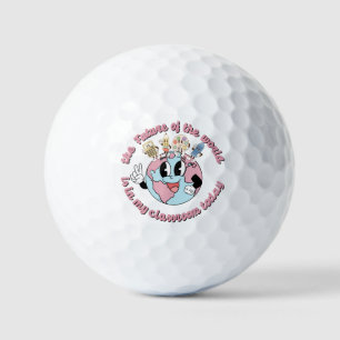 Die Zukunft der Welt ist in meiner Klasse Golfball