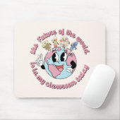 Die Zukunft der Welt ist in meiner Klasse Mousepad (Mit Mouse)