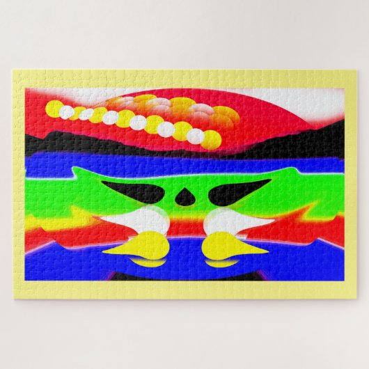 Die Zukunft der Welt Puzzle (Horizontal)