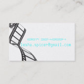 Die Zukunft des Filmes liegt in Ihnen Visitenkarte (Rückseite)