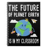 Die Zukunft des Planeten Erde ist in meinem Klasse Notizblock (Vorderseite)
