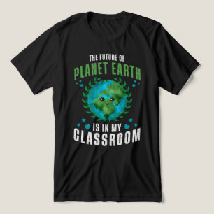 Die Zukunft des Planeten Erde ist in meinem Klasse Tri-Blend Shirt