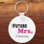 Die Zukunft Frau Custom Schlüsselanhänger (Vorderseite)