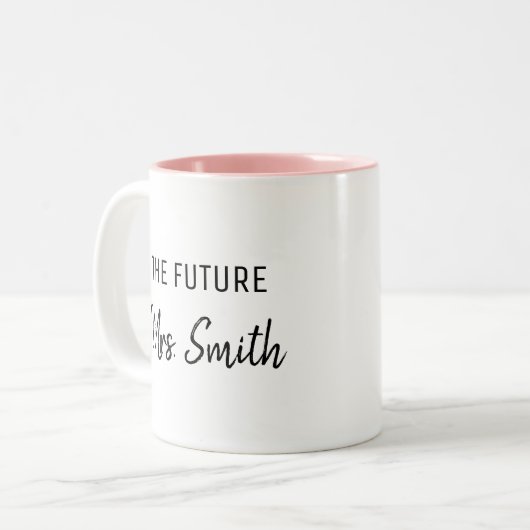 Die Zukunft Frau Tasse (Vorderseite Links)