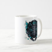 Die Zukunft gestalten Kaffeetasse (VorderseiteRechts)
