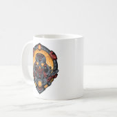 Die Zukunft gestalten Kaffeetasse (Vorderseite Links)