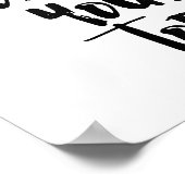 Die Zukunft hängt davon ab, was Sie heute tun Poster (Ecke)