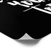 Die Zukunft hängt davon ab, was Sie heute tun Poster (Ecke)