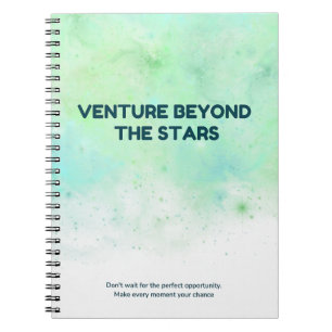 Die Zukunft hinter den Sternen Notizblock