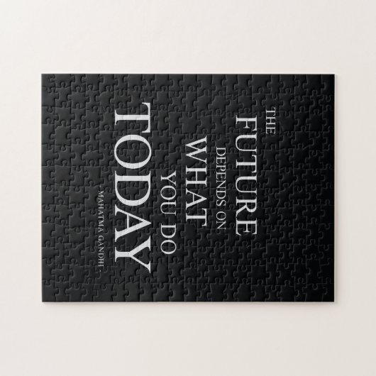 Die Zukunft Inspiriere Motivierend Angebot Puzzle (Horizontal)