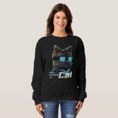 Die Zukunft ist Cat Sweatshirt (Vorne ganz)