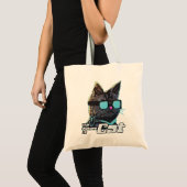 Die Zukunft ist Cat Tragetasche (Vorderseite (Produkt))