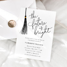 Die Zukunft ist das Foto der Tassel Graduierungspa