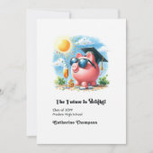 Die Zukunft ist das Foto des Abschlusses der Finan Ankündigung (Vorderseite)