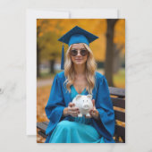 Die Zukunft ist das Foto des Abschlusses der Finan Ankündigung (Rückseite)