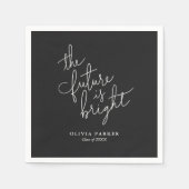 Die Zukunft ist der rechte Abschluss Napkins Serviette (Vorderseite)